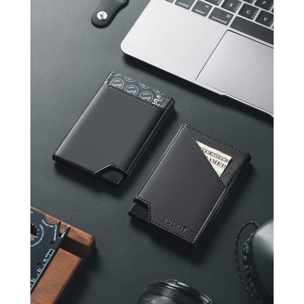9221 Pop up Card Wallet RFID Blocking Slim Aluminum Metal Bank Card Holder - Picture 6 of 7